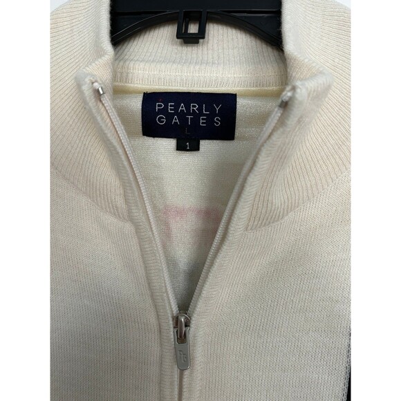 Genuine PEARLY GATES GOLF Women's Knit Bunny Cashmere Zip-up Size 1 - Picture 8 of 12